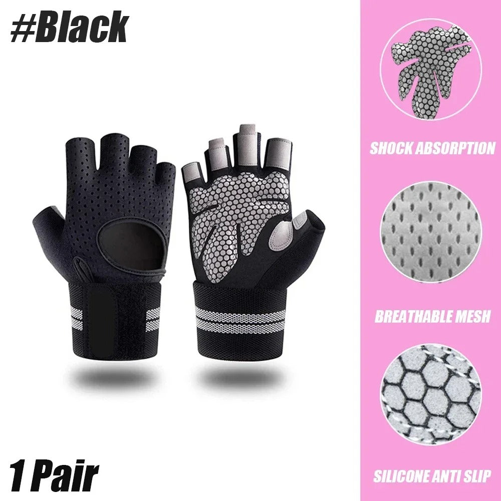 Women's Weight Lifting Gloves with Wrist Support