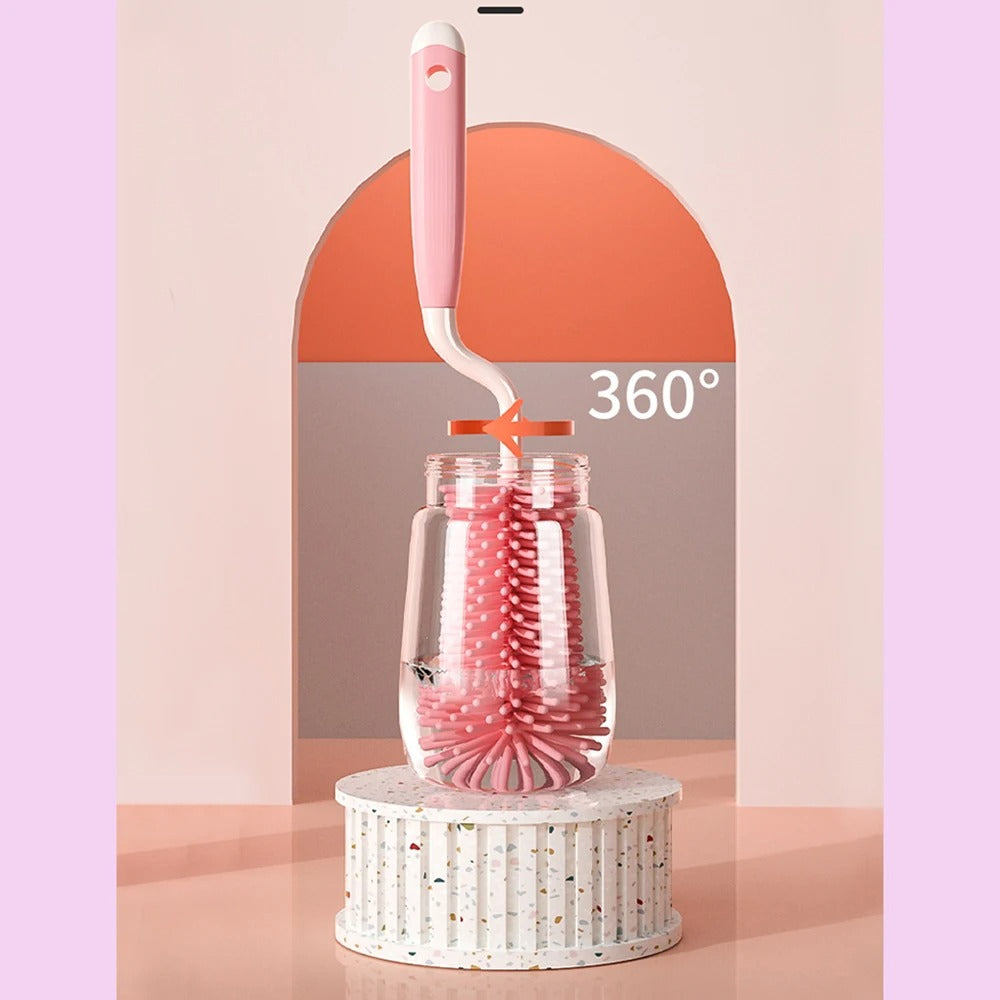 Baby 3 piece Silicone Bottle Brush Set