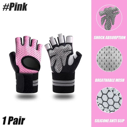 Women's Weight Lifting Gloves with Wrist Support